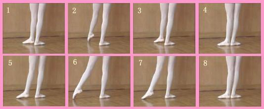 少儿芭蕾舞初学者不可不知的八个基本动作之擦地